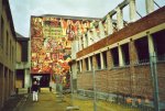 Chantier de l'IAG - recouvrement de la murale