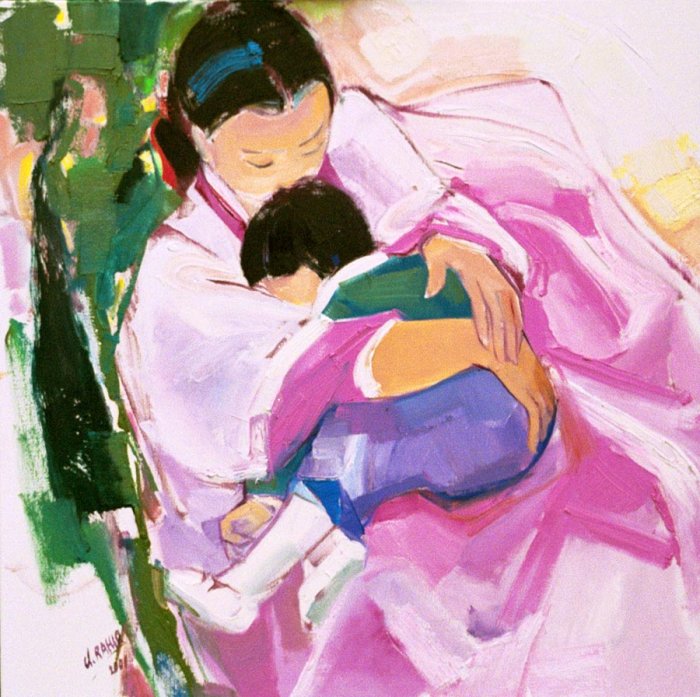 Mère et enfant